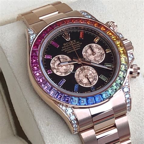 rolex rainbow factory